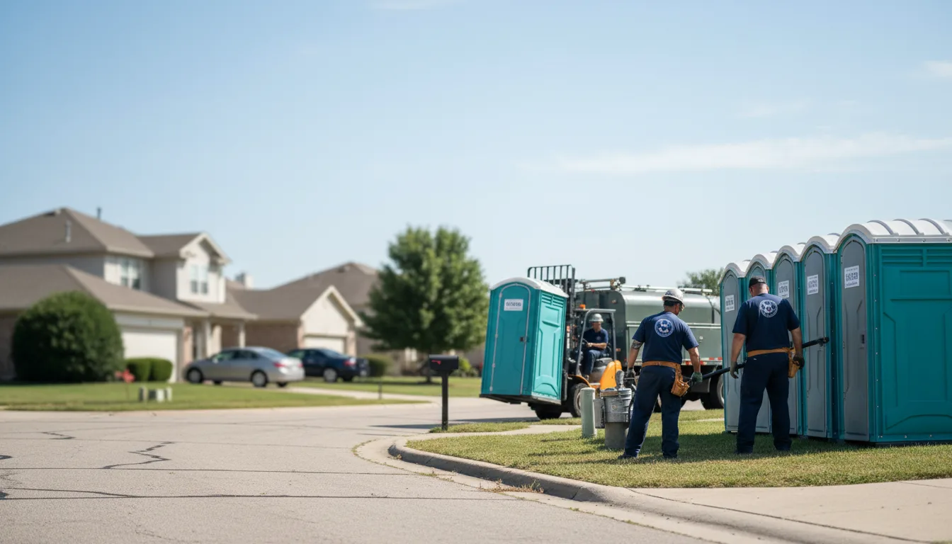 Porta Potty Rental in Petty, TX near me